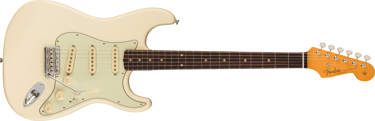 Fender American Vintage II 1961 Stratocaster, Rosewood Fingerboard, Olympic White