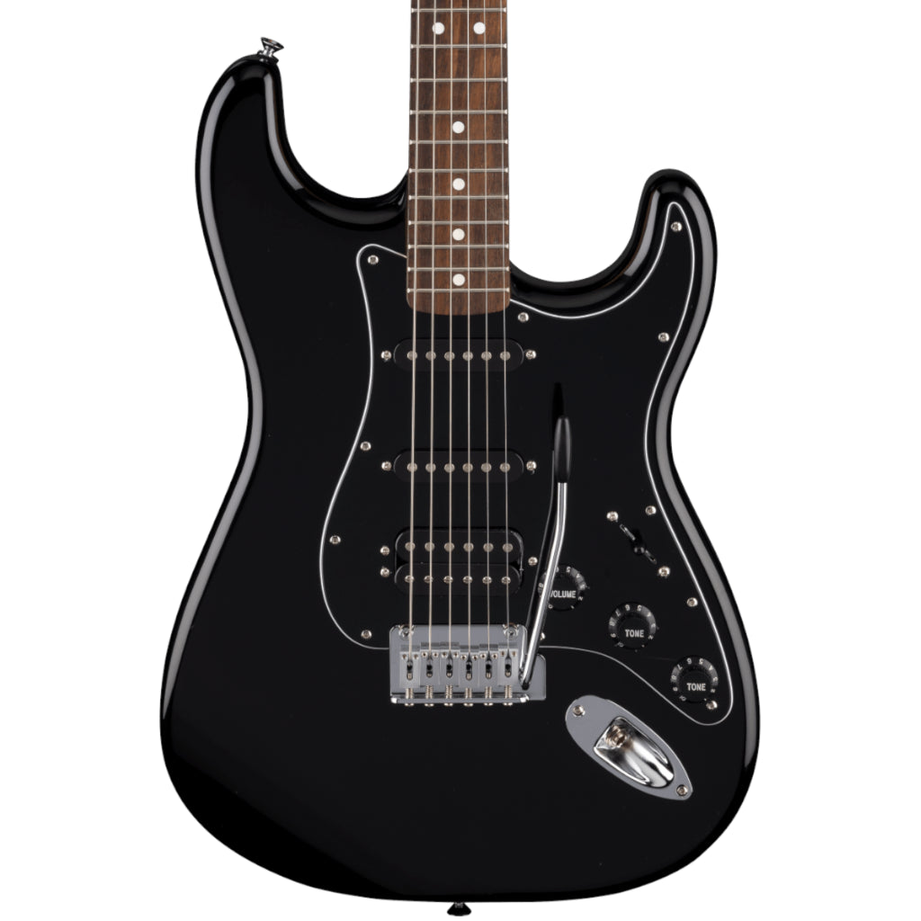 Fender Standard Stratocaster HSS Electric Guitar – Black