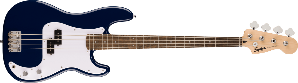 Fender Squier Sonic Precision Bass, Laurel Fingerboard, White Pickguard, Midnight Blue