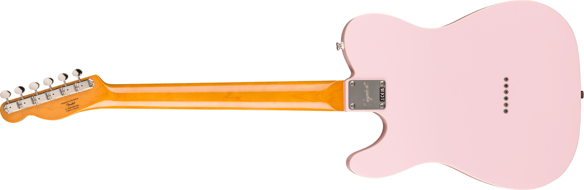Fender Squier FSR Classic Vibe '60s Custom Esquire, Laurel Fingerboard, Mint Pickguard, Shell Pink