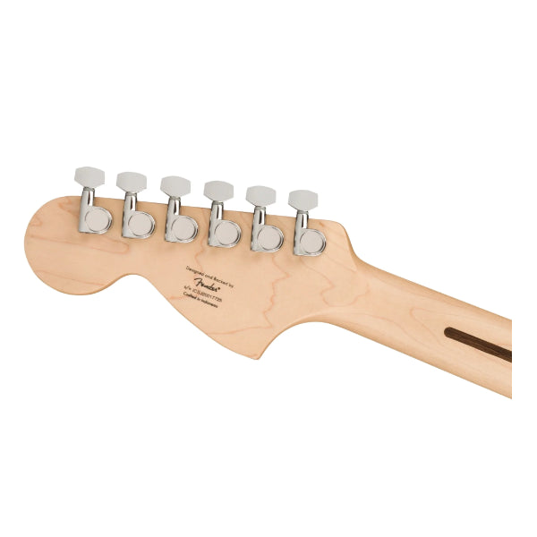 Fender Squier Affinity Series Stratocaster Electric Guitar – Olympic White with Maple Fingerboard