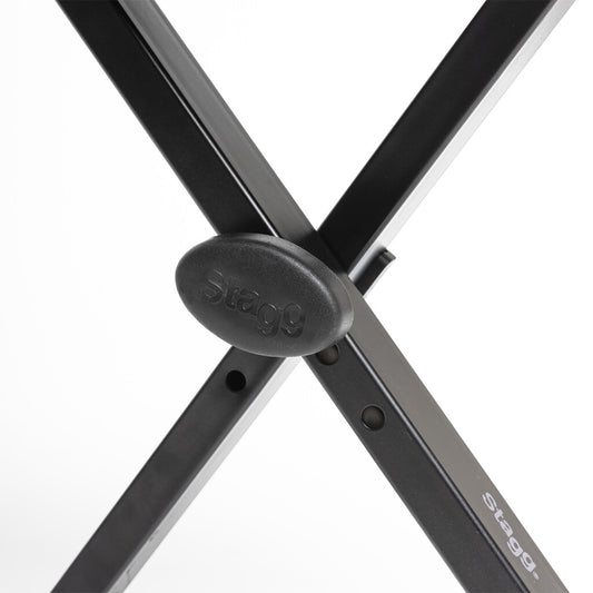 Stagg Keyboard bench with X-style folding legs