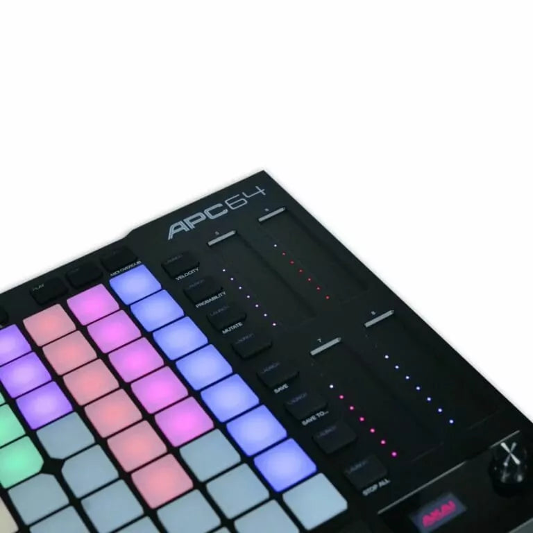 Akai APC 64 – Ableton Live Controller w/ Full Colour LCD Mini Screen