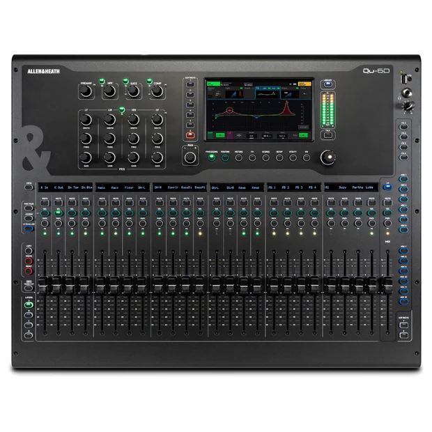 Allen & Heath Qu-6D 24 Input Digital Mixer with Dante