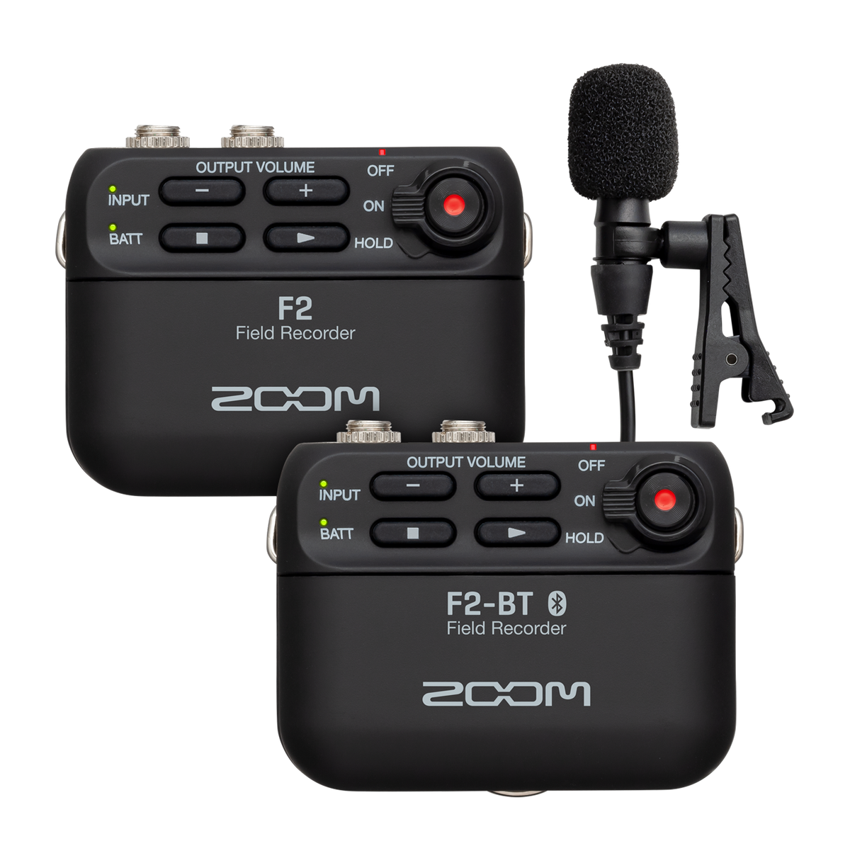 Zoom F2 32-bit Float Field Recorder - Black