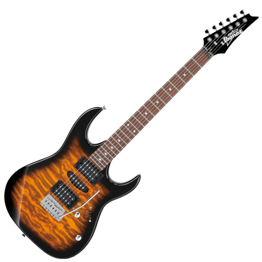 Ibanez Gio GRX70QA Electric Guitar – Sunburst