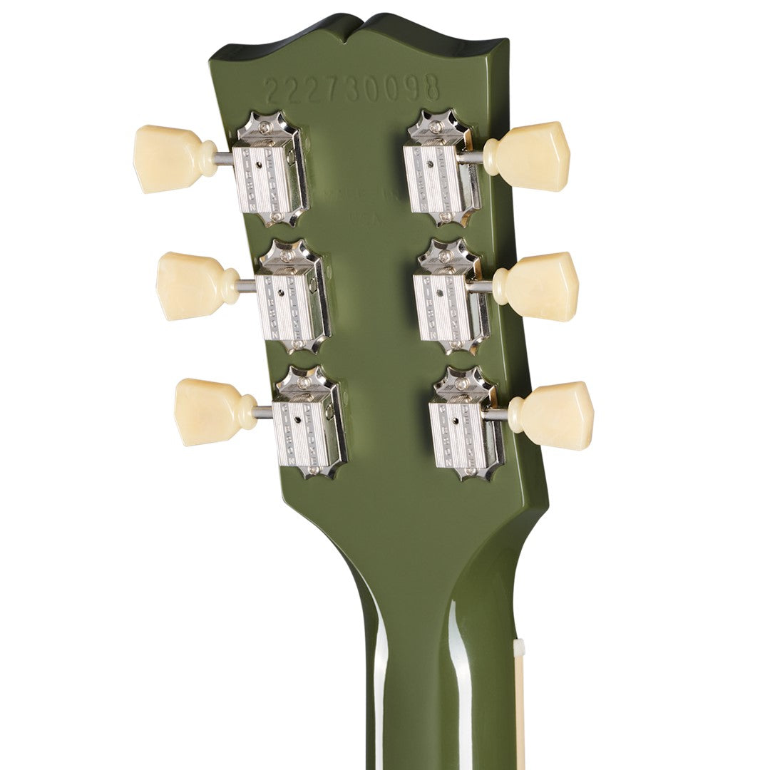 Gibson LPS5P00-DO Les Paul Std 50s Plain Top Olive Drab+Case