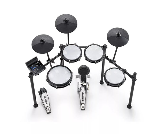 Alesis Nitro Max Electronic Drum Kit – 8-piece with Mesh Heads and Bluetooth