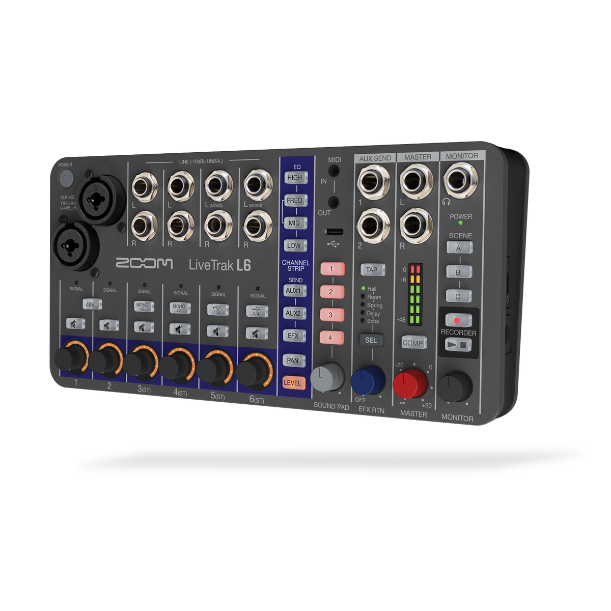 Zoom LiveTrak L6 Digital Mixer and Recorder