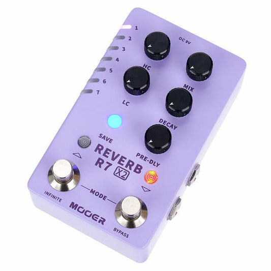 Mooer Audio R7 X2 Reverb Pedal