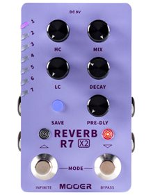 Mooer Audio R7 X2 Reverb Pedal
