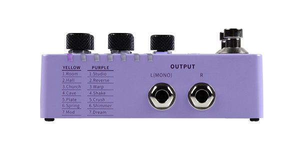 Mooer Audio R7 X2 Reverb Pedal