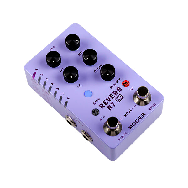 Mooer Audio R7 X2 Reverb Pedal