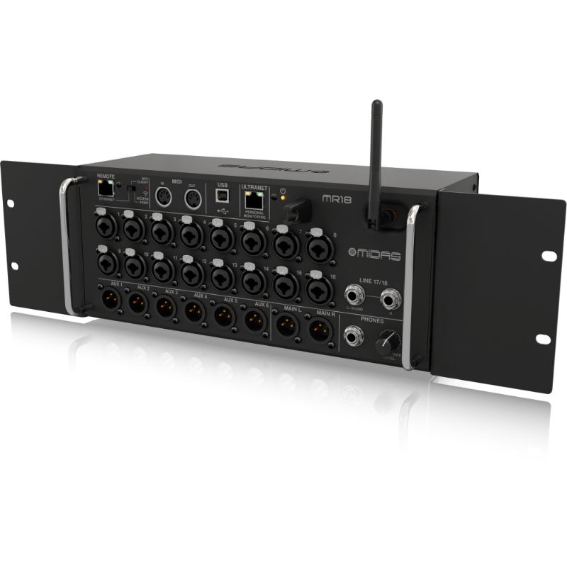 Midas MR-18 18-Input Digital Mixer