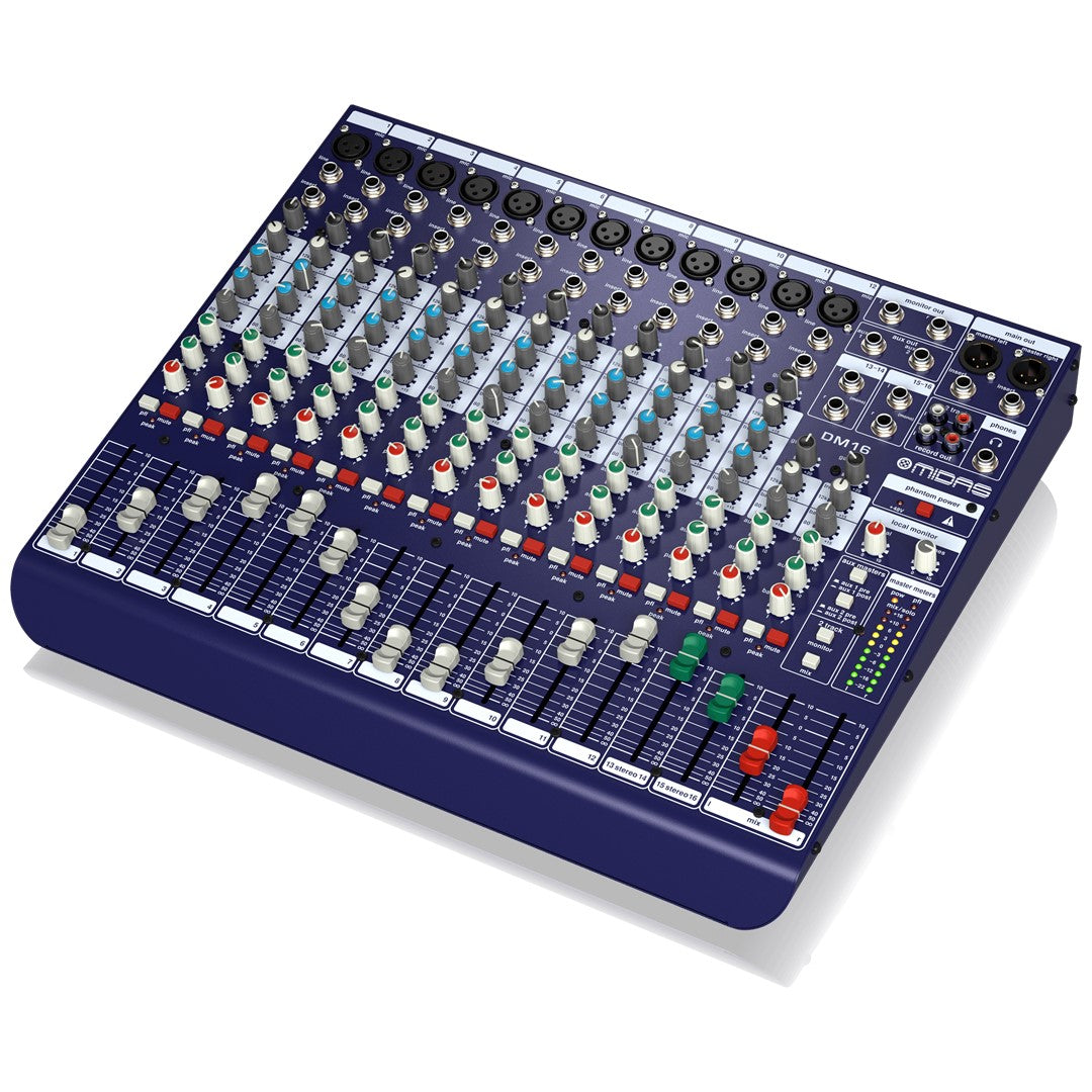 Midas DM-16 16 Input Analogue Mixer