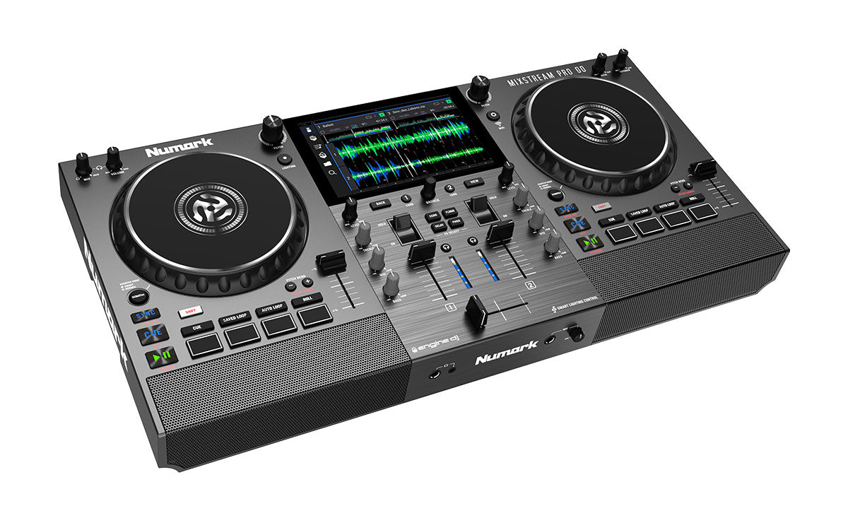 Numark Mixstream Pro Go Battery-Powered DJ Controller