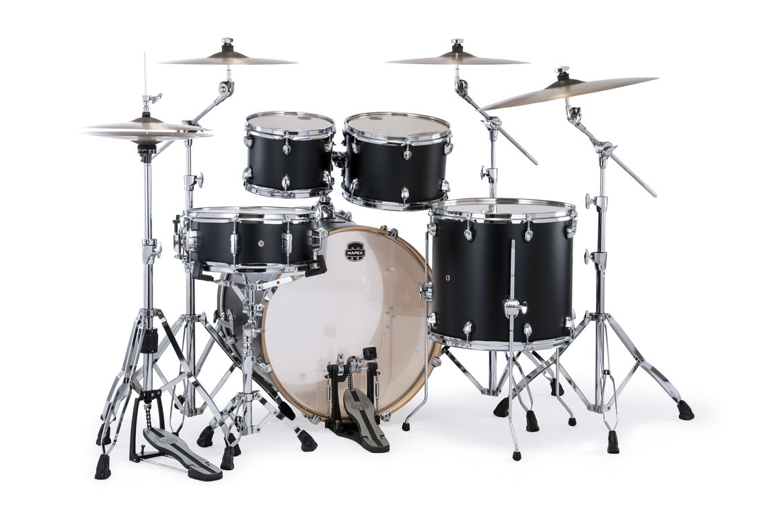 Mapex Mars Maple 5-Piece Shell Pack - Matte Black