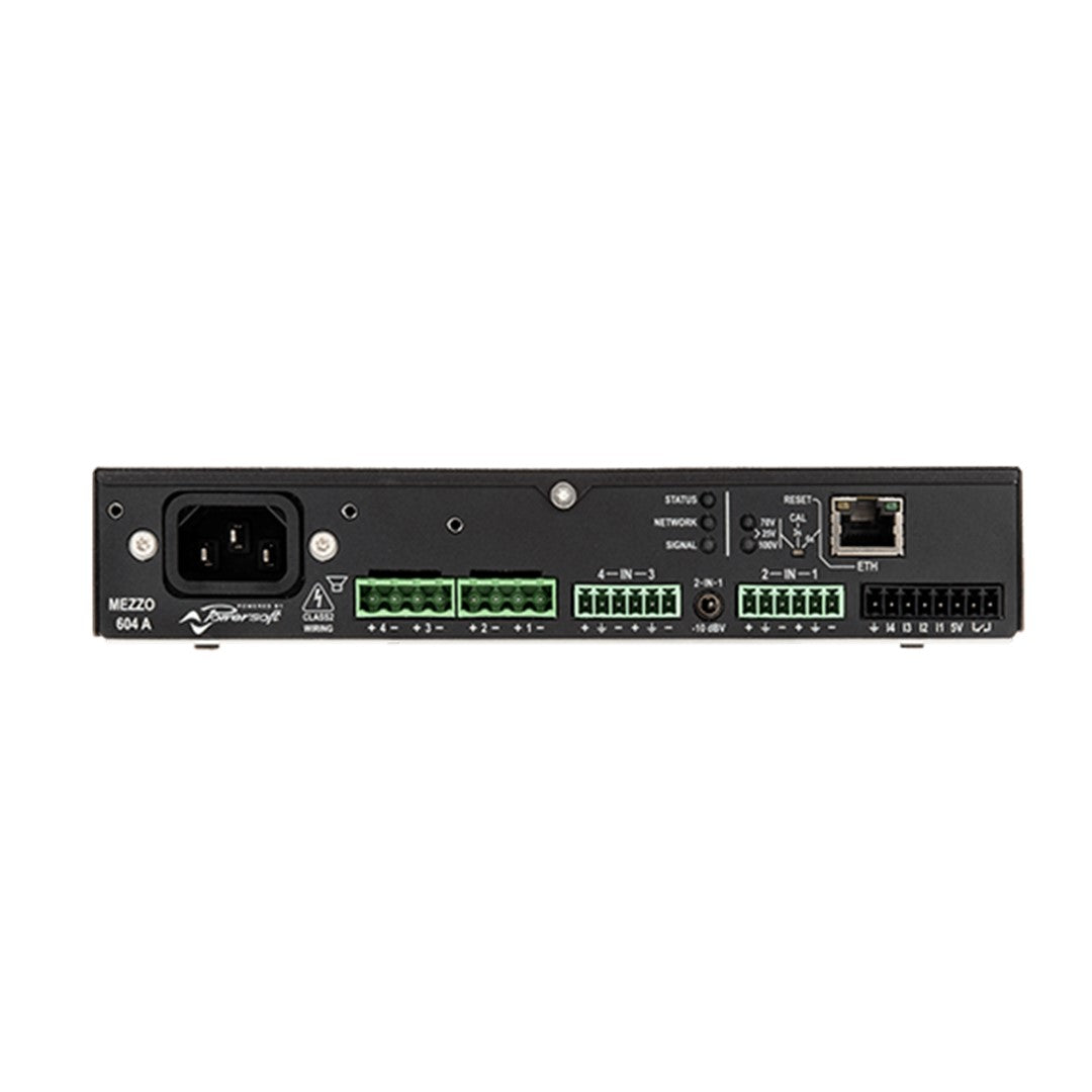 Powersoft MEZZO 604A 600W/4-channel Amplifier with DSP