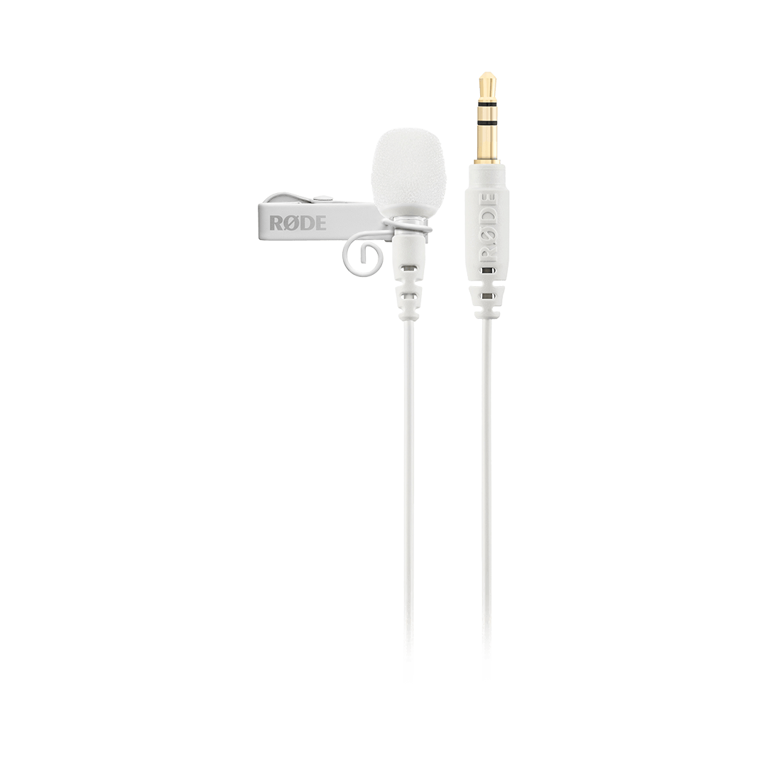 RODE Lavalier GO Wearable Microphone - White