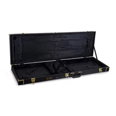 Crossrock Electric Bass Guitar Case Black- CRW500BBK