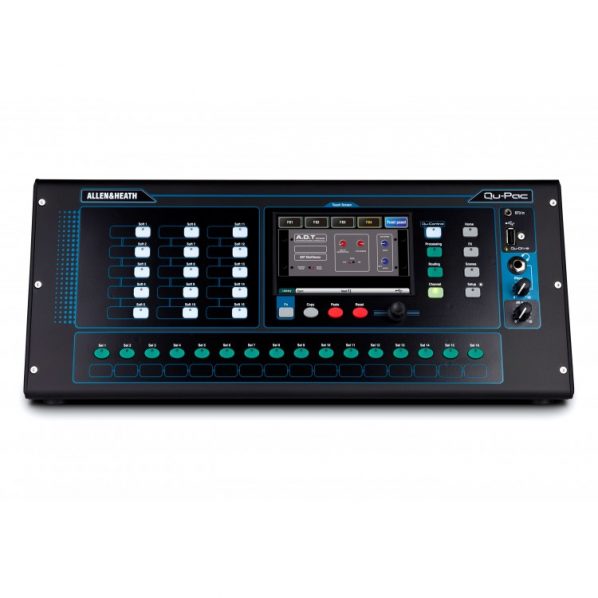 Allen & Heath QU-PAC - 22×12 Digital Rackmountable Digital Mixer | Allen & Heath Digital Mixer for Live Sound, Churches & Studios