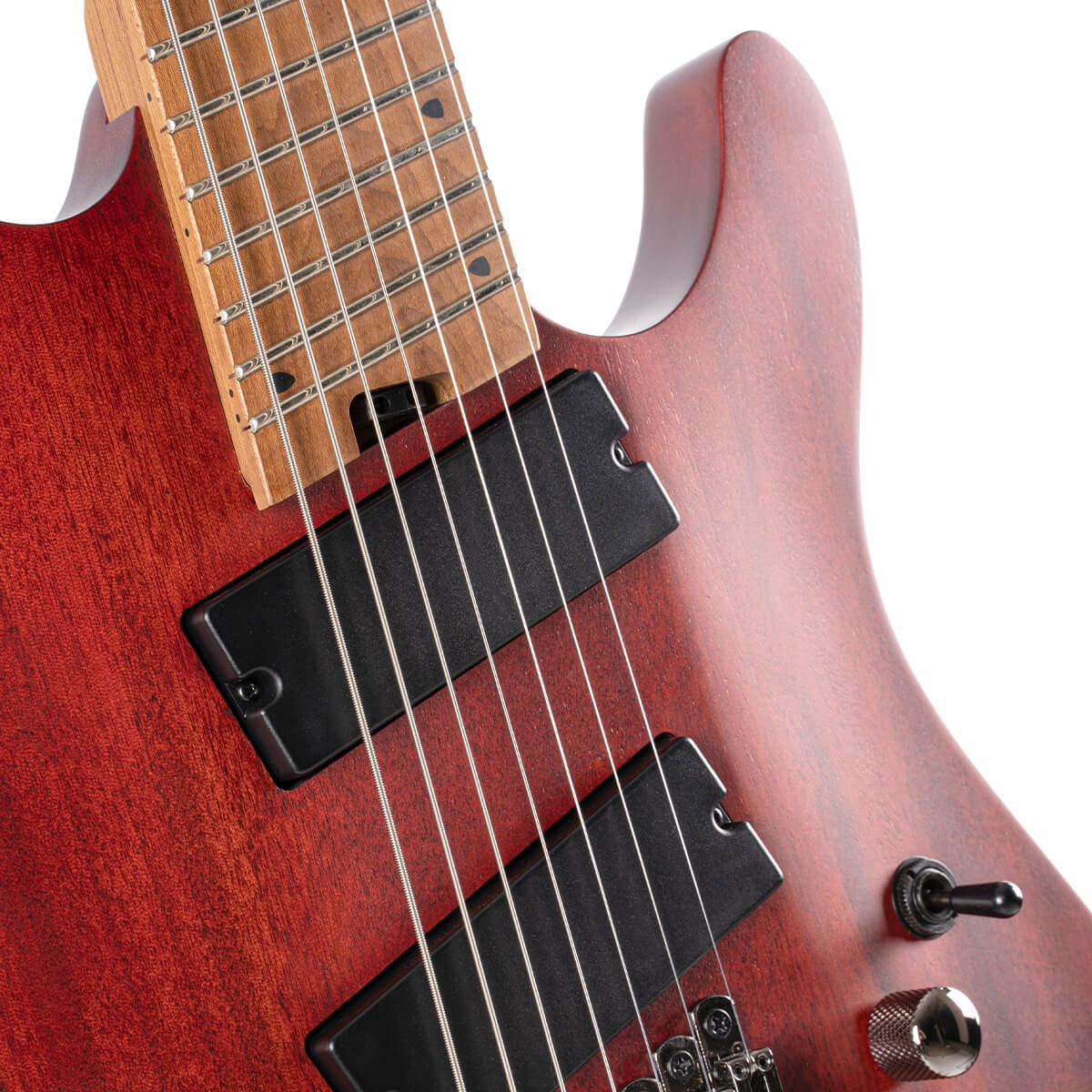 Cort KX307MS 7-String Multi-Scale - Open Pore Mahogany