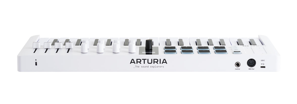 Arturia MiniLab 37 MIDI Controller - White