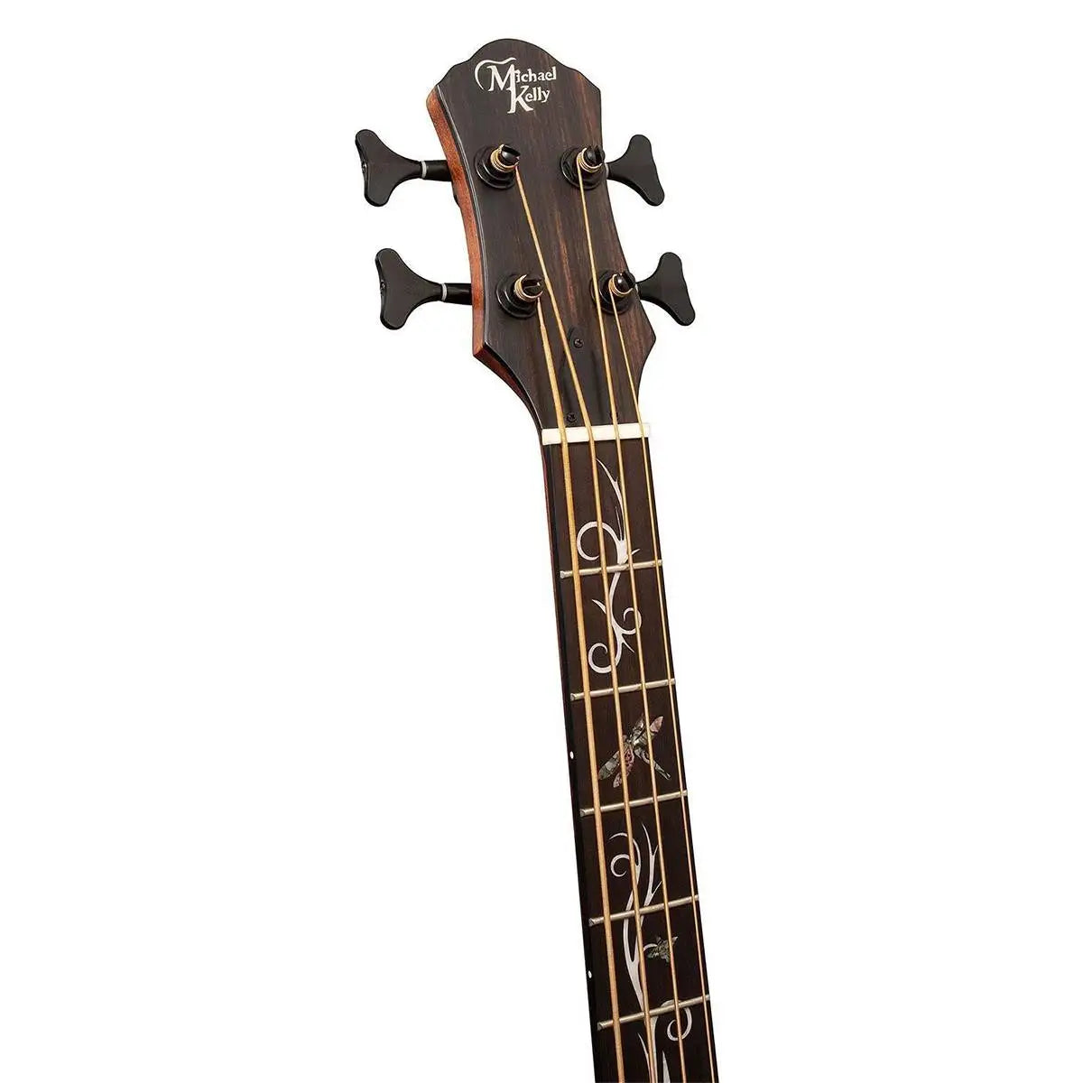 Michael Kelly Dragonfly 4 Port Java Ebony Acoustic Bass Guitar