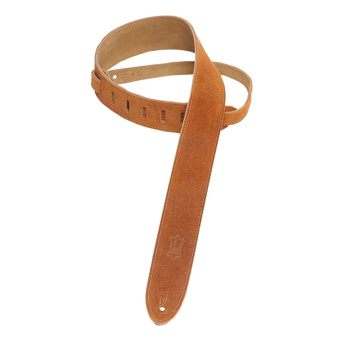 Levy's MS12 Suede Guitar Strap - Honey