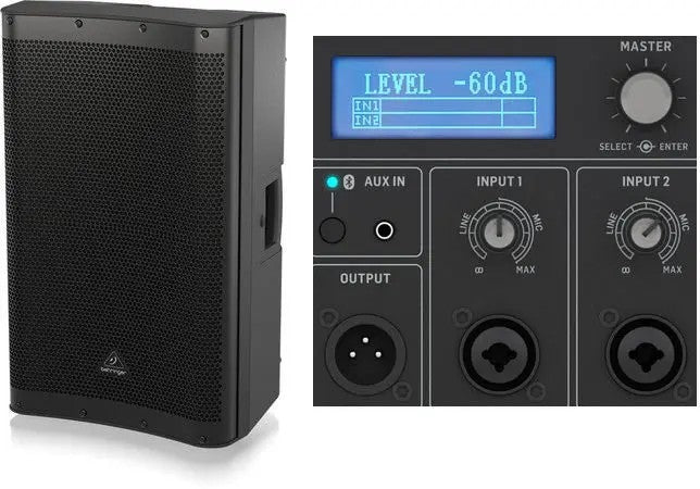 Behringer DR115DSP 1400W 15" Active PA Speaker