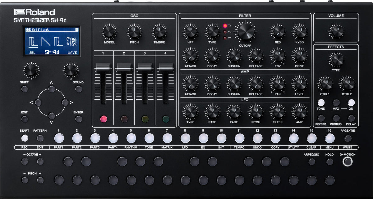 Roland SH-4d Desktop Synthesizer