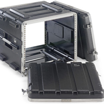 Stagg ABS 8U - 8U 19″ ABS Rack Case | Stagg Gig Bag / Case for Safe Transport