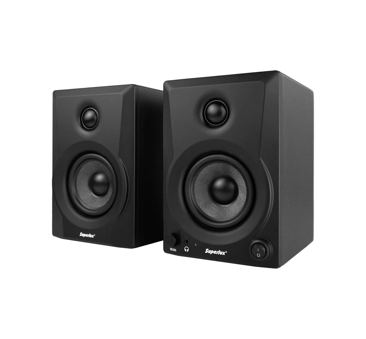 Superlux BES3.5 3.5" Studio Monitors (Pair) - Black