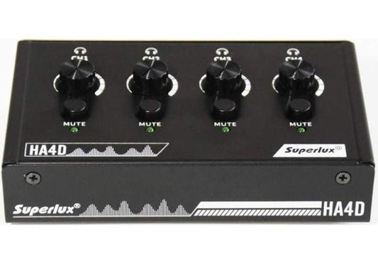 Superlux HA4D Four Channel Headphone Amplifier