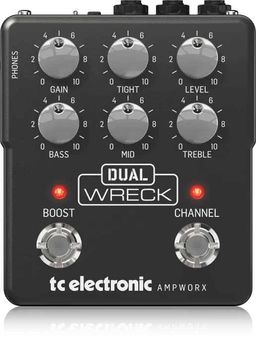 TC Electronic Ampworx Dual Wreck Preamp Pedal