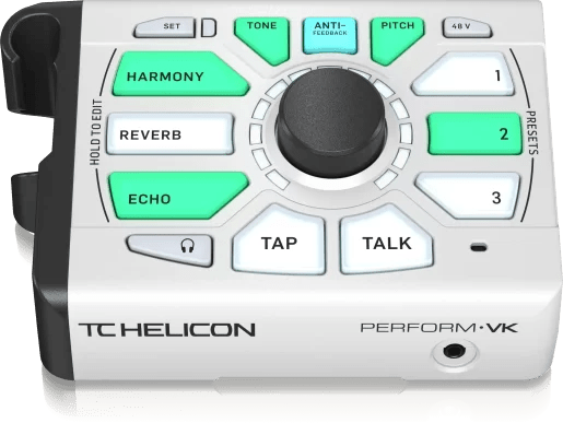 TC-Helicon Perform-VK Keyboard-controllable Vocal Processor