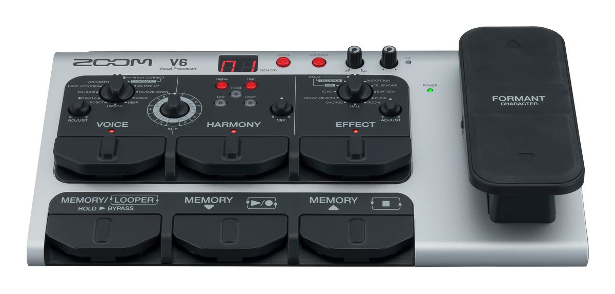 Zoom V6-SP Multi-Effects Vocal Processor