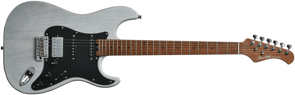 Bacchus BSH900 ASH RSM Trans White – Fouche Guitars