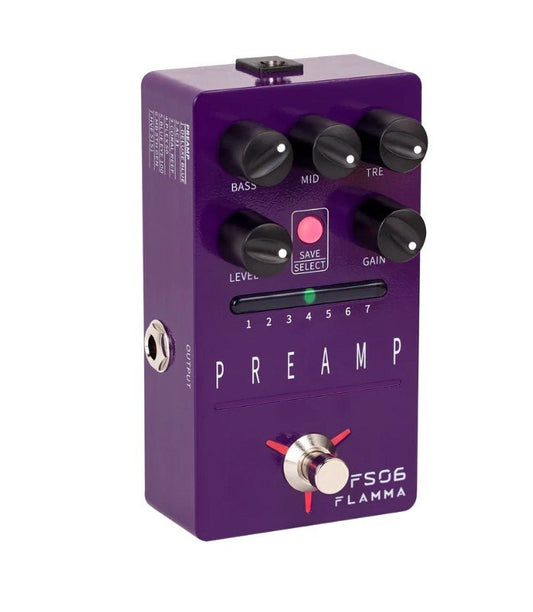 FLAMMA FS06 DIGITAL PREAMP WITH 7 DIFFERENT PREAMP MODELS