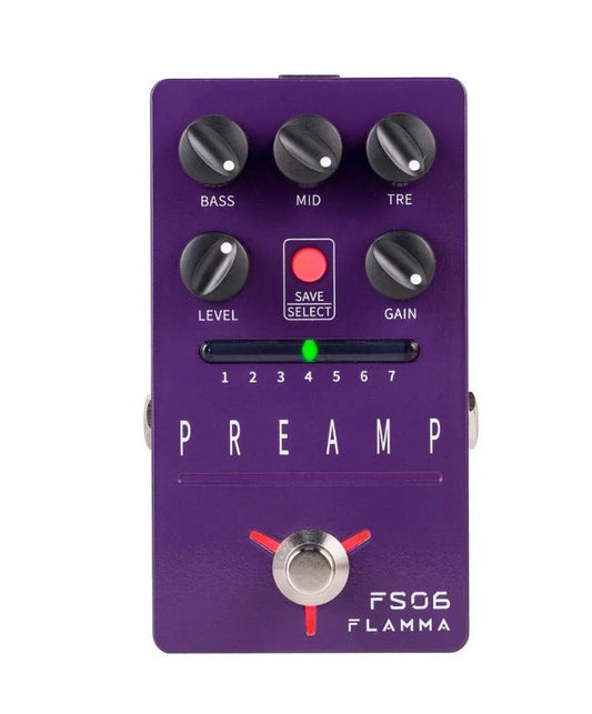 FLAMMA FS06 DIGITAL PREAMP WITH 7 DIFFERENT PREAMP MODELS