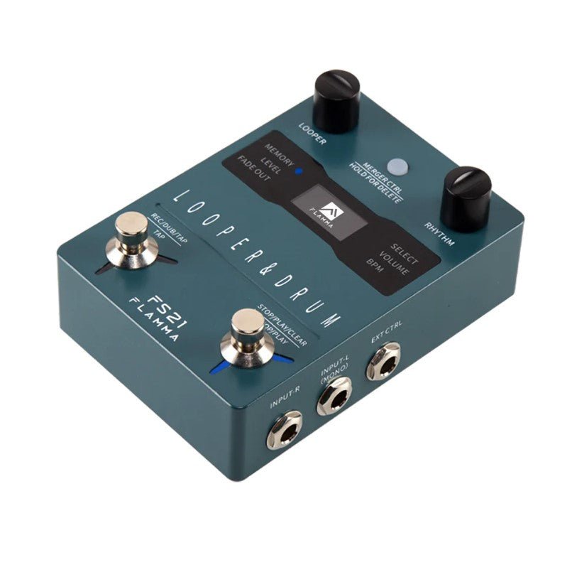 FLAMMA FS21 STEREO DRUM MACHINE AND LOOPER PEDAL EDITOR SOFTWARE SUPPORTED