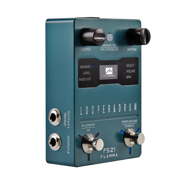 FLAMMA FS21 STEREO DRUM MACHINE AND LOOPER PEDAL EDITOR SOFTWARE SUPPORTED