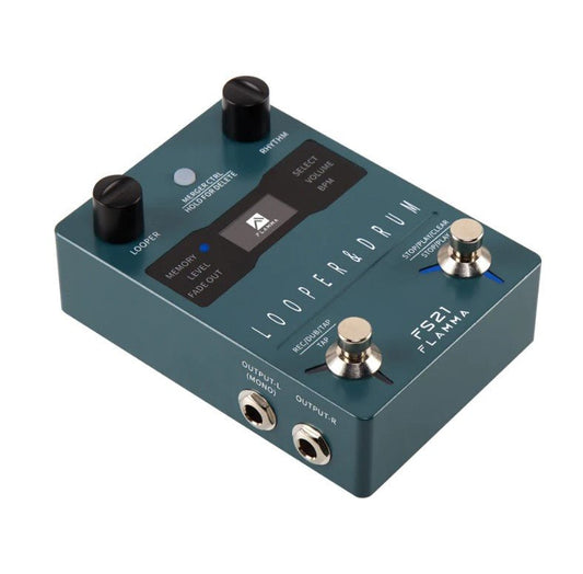 FLAMMA FS21 STEREO DRUM MACHINE AND LOOPER PEDAL EDITOR SOFTWARE SUPPORTED
