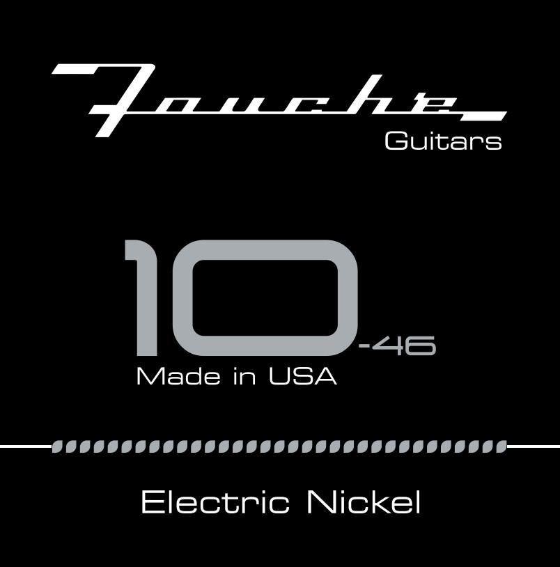 Fouche Guitars premium electric guitar strings 10-46