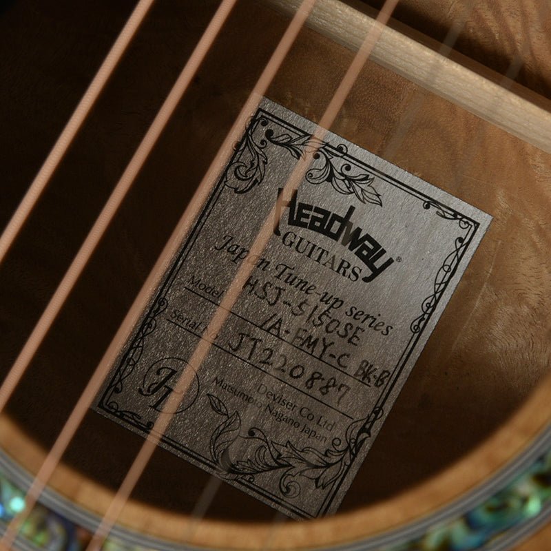 HEADWAY JT HSJ 5150SE/A FMY C BK B - Fouche Guitars