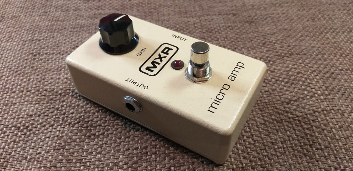 MXR Micro amp – Fouche Guitars