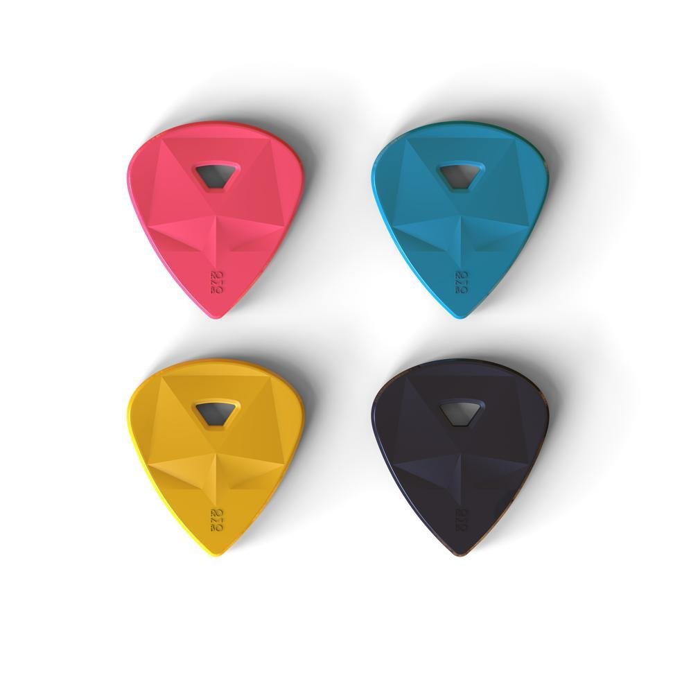 ROMBO Diamond Guitar Pick Set (4 guitar picks)