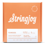 Stringjoy Foxwoods | Super Light Gauge (11-52) Coated Phosphor Bronze Acoustic Guitar Strings - Fouche Guitars