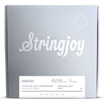 Stringjoy Rangers | Light Gauge (45-130) 5 String Long Scale Stainless Steel Bass Guitar Strings - Fouche Guitars