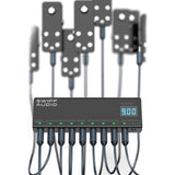 SWIFF AUDIO P200 ISOLATED POWER SUPPLY WITH REAL-TIME VOLTAGE DISPLAY - Fouche Guitars